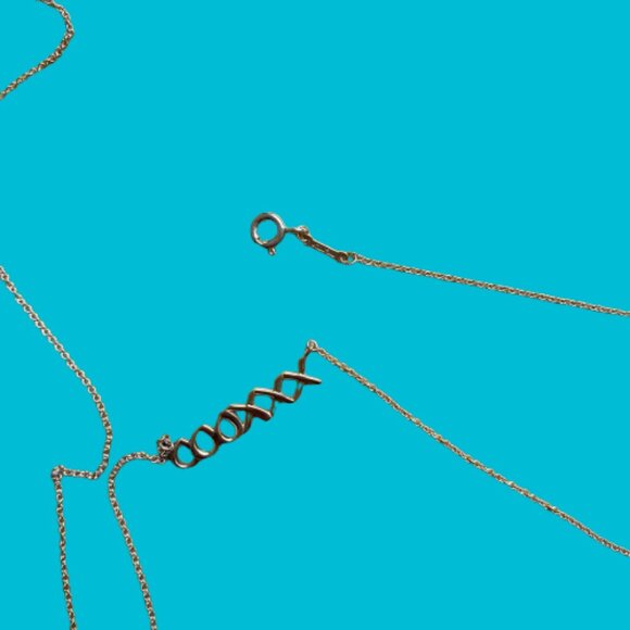 Tiffany & Co XXXOOO sterling silver necklace NWOT - Picture 5 of 7